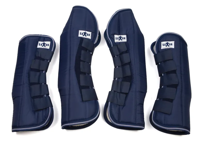 Saxon Travel Boots in Navy